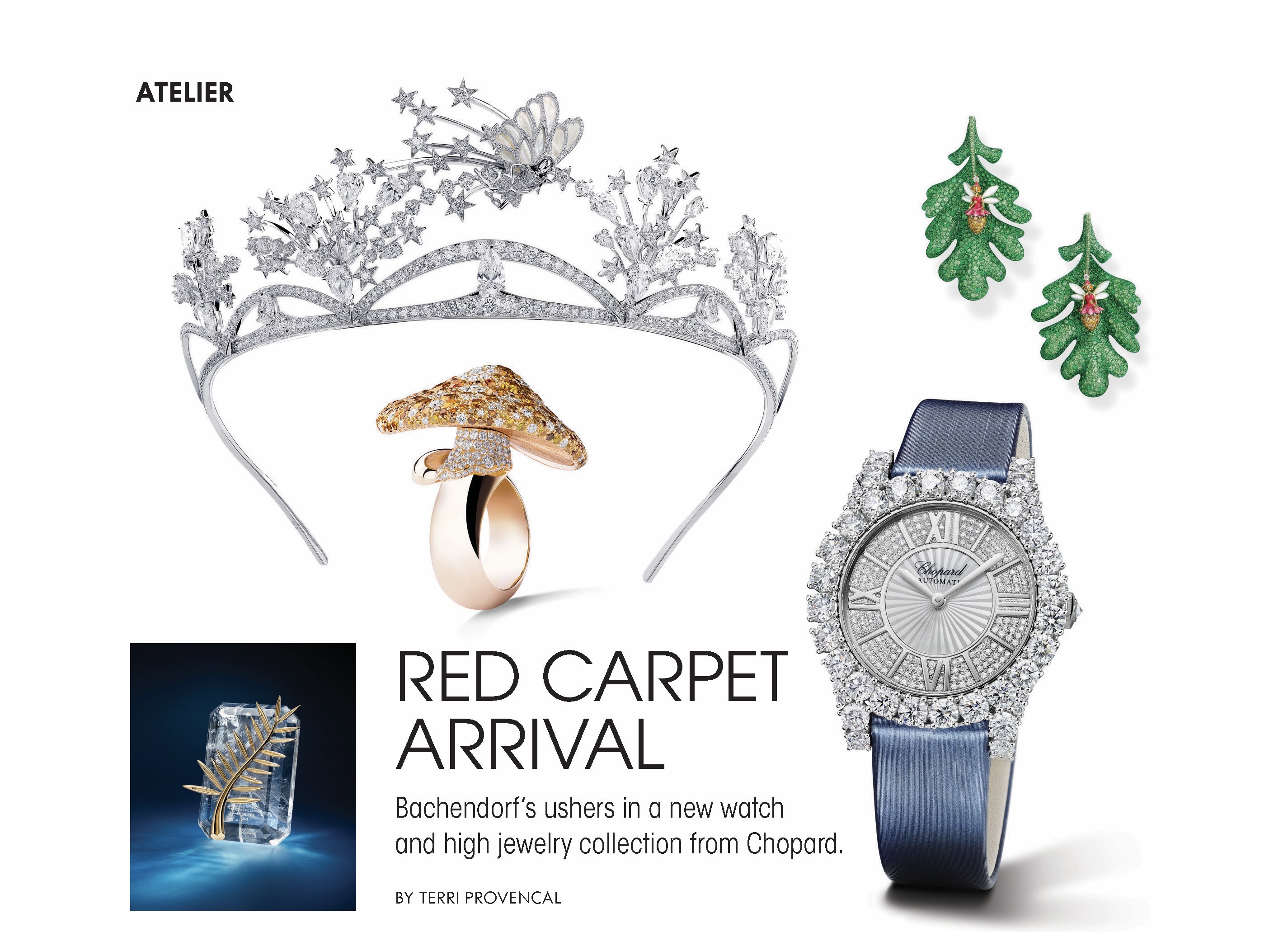 Red Carpet Arrival - Bachendorf’s ushers in a new watch and high jewelry collection from Chopard