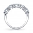 Bachendorf's Platinum Five Stone Diamond Band