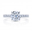 Bachendorf's Platinum Diamond Solitaire Ring