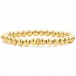Lagos 18K Yellow Gold Caviar Gold Bead Stretch Bracelet