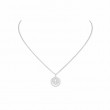 Messika Luky Move PM Pave Disc Necklace