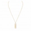 Messika 18K Yellow Gold Move 10th Pm Drop Pendant Necklace