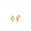 Roberto Coin 18K Yellow Gold Diamonte Diamond Earrings