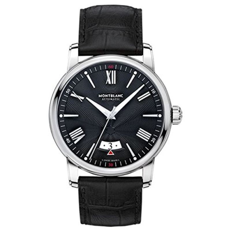 Montblanc 4810 42mm Black Dial Leather Automatic Men's Watch