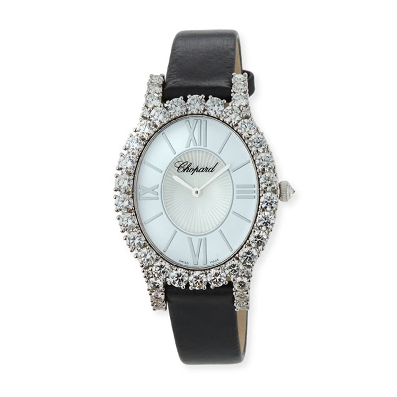 Chopard L'Heure du Diamant 18kt White Gold Quartz Women's Watch