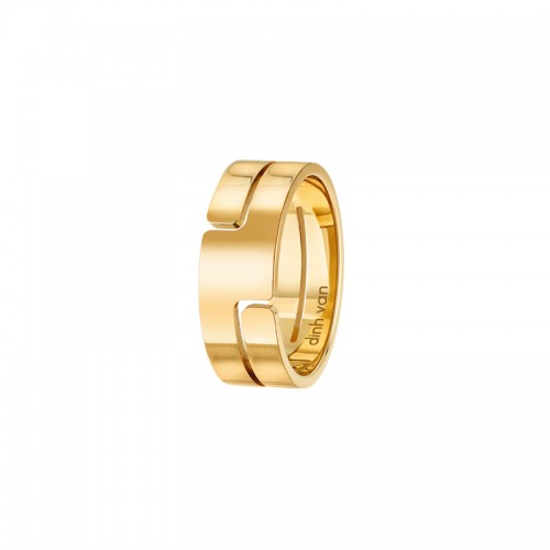 18K Yellow Gold Seventies Medium Model Ring