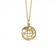 Monica Rich Kosann 18K Yellow Gold My Earth Charm Necklace