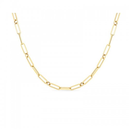 Roberto Coin 18K Yellow Gold Fine Link Paper-Clip Chain