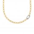 Roberto Coin 18K Yellow Gold Designer Gold Thin Link Necklace