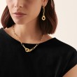 18K Yellow Gold Menottes Link Necklace