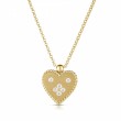 Roberto Coin Venetian Princess Heart Pendant Necklace