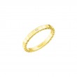Chopard Ice Cube 18K Yellow Gold Ring 1 Diamond = .01 Ct Fc Size 51
