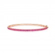 Kwiat Bangle with Pink Sapphires