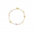 Marco Bicego Africa Pearl Collection 18K Yellow Gold and Pearl Single Strand Bracelet