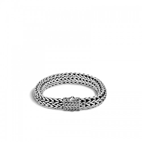 Classic Chain Large Bracelet in Silver (M)