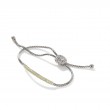 Classic Chain Silver Mini Chain Pull Through Bracelet