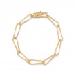 Marco Bicego 18k yellow gold Marrakech Onde hand twisted link bracelet, size 7.5