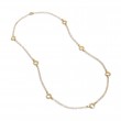 Marco Bicego 18k yellow gold Jaipur Link flat link long chain necklace, 29.5