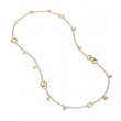 Marco Bicego 18k yellow gold Jaipur Link charm long necklace, 29.5