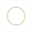 Marco Bicego 18k yellow gold Marrakech Onde hand twisted double link necklace, 18.25
