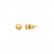 Gurhan 22K Yellow Gold Spell Pebble Stud Earrings