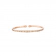 Etho Maria 18K Rose Gold Diamond Bangle Bracelet