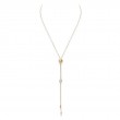 Mikimoto 18K Yellow Gold Pearls In Motion Akoya Cultured Pearl Pendant