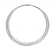 John Hardy sterling silver Modern Chain medium necklace, 11mm necklace with pusher clasp, 18