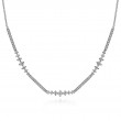Gabriel & Co 18K White Gold Rhodium Plated Lusso Necklace