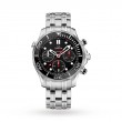Omega Seamaster Diver 300M steel on steel bracelet 41.5mm Co-Axial chronograph black dial