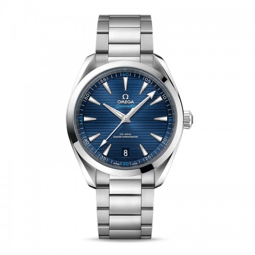 Omega Seamaster Aqua Terra 150M Co-Axial chronometer steel 41mm blue index dial on steel bracelet