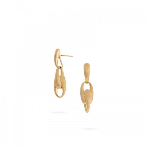 Marco Bicego Lucia Yellow Gold Link Drop Earrings