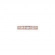 Penny Preville 18K Rose Gold Alternating Round And Baguette Eternity Diamond Band