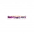 Penny Preville 18K Rose Gold Pink Sapphire Ombre Thin Band