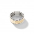 Classic Chain Hammered Band Ring