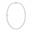 Mikimoto 18K White Gold Akoya Cultured Pearl Strand Necklace