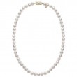 Mikimoto 18k yellow gold Everyday Essentials pearl strand princess necklace, 6x5.5mm/A Akoya pearls, 18