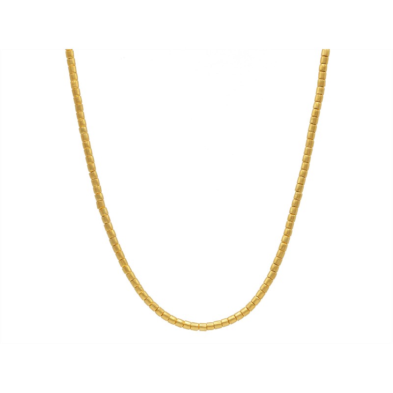 Gurhan 24K And 22K Yellow Gold Vertigo Single Strand Necklace
