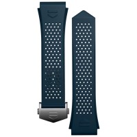 TAG Heuer Blue Rubber Watch Strap For Connected Watch