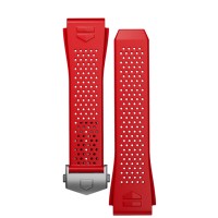 TAG Heuer Red Rubber Strap