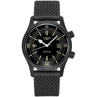 Longines Legend Diver 42mm black PVD coating Watch