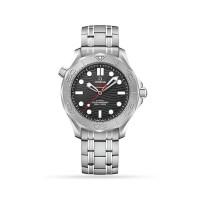Omega Seamaster Diver 300M Nekton Edition steel 42mm black index dial on steel bracelet