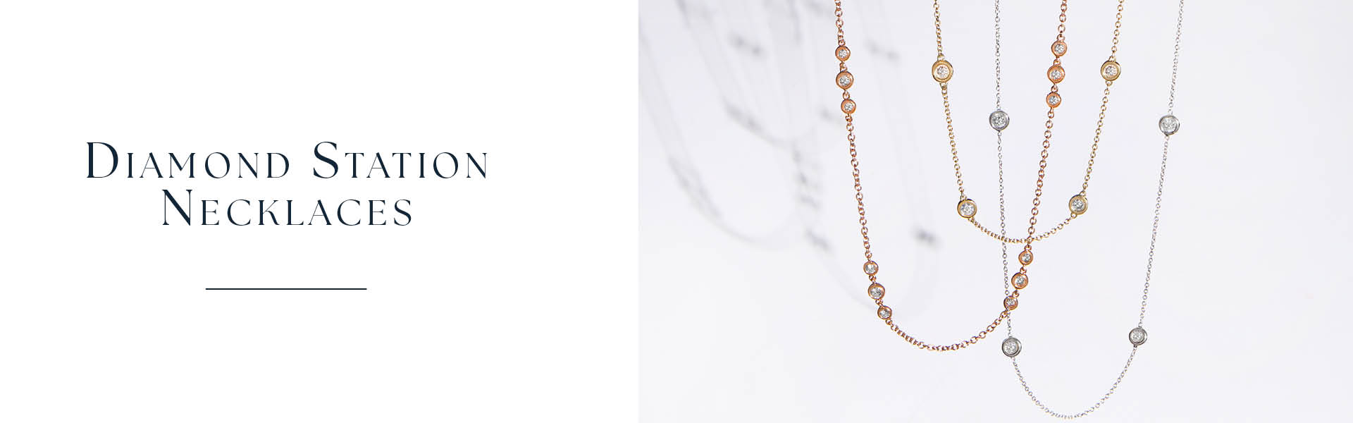 Diamond Station Necklaces
