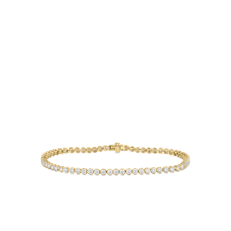 Roberto Coin 18K Yellow Gold Classice Diamond Tennis Bracelet