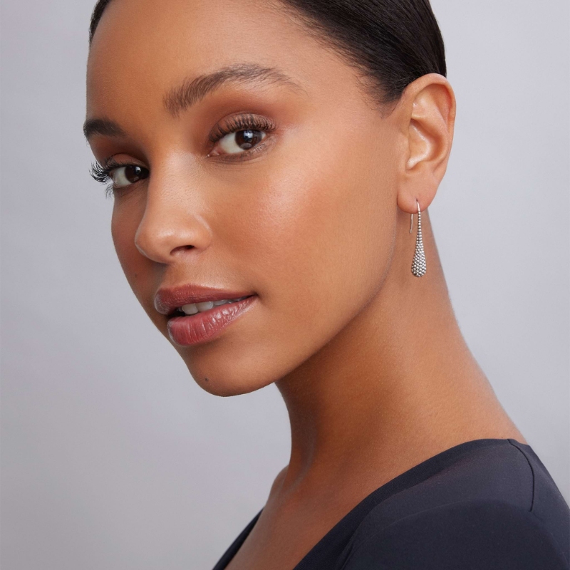 Lagos Signature Caviar Beaded Teardrop Earrings