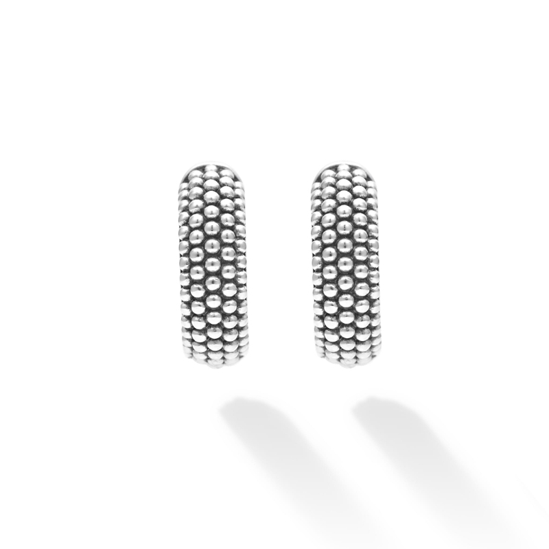 Lagos Signature Caviar Caviar Huggie Earrings