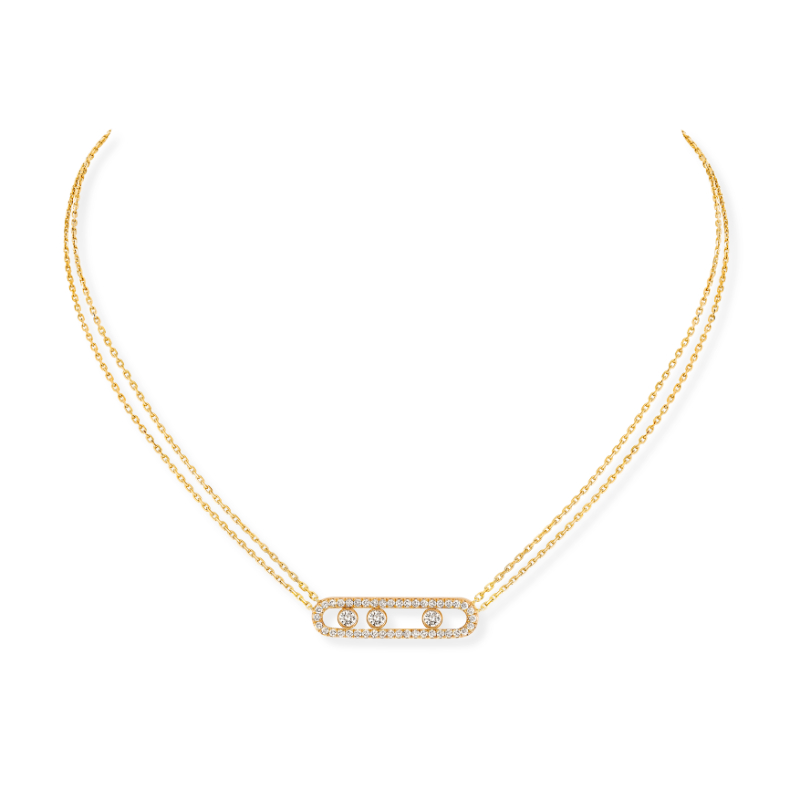 Messika Move Classique Pave Necklace