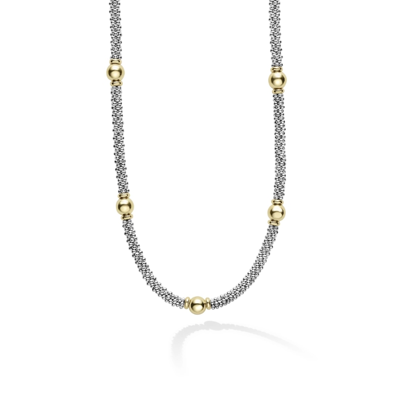 Lagos Signature Caviar Station Necklace