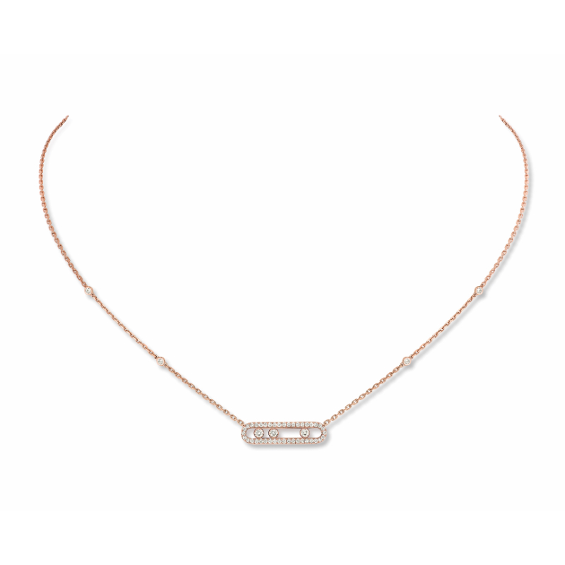 Messika Move Classique Baby Pave Necklace