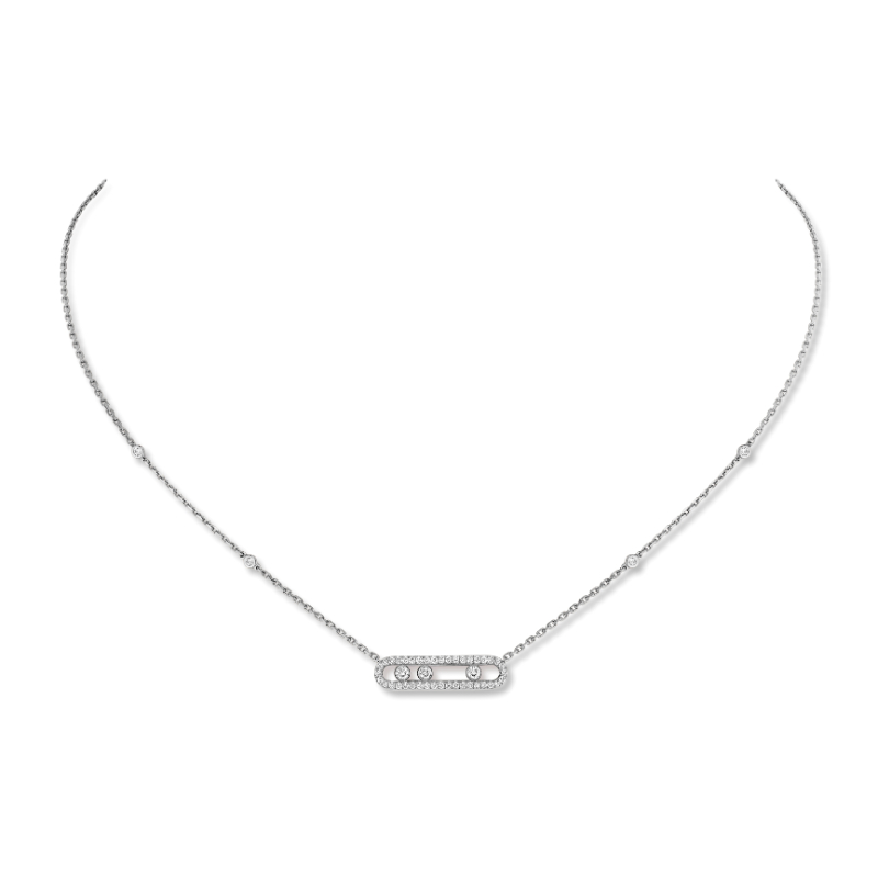 Messika Move Classique Baby Pave Necklace